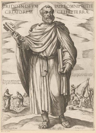 Der heilige Petrus von Antonio Tempesta