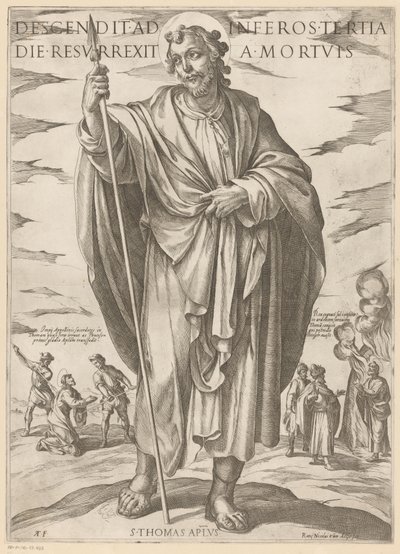 Der heilige Thomas von Antonio Tempesta