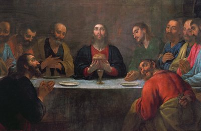 Das letzte Abendmahl von Antonio Viladomat