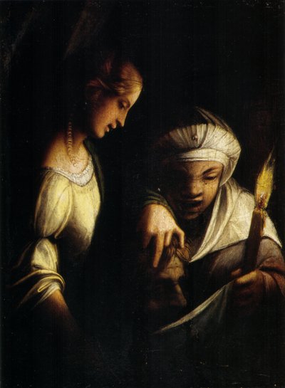 Judith und ihre Magd von Antonio da Correggio