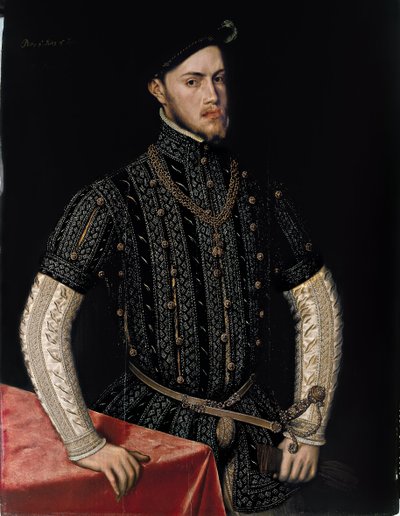 Porträt von Philipp II. 1527-1598, König von Spanien und Portugal, um 1550 von Antonis Mor