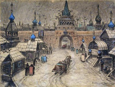 Altes Moskau, 1908 von Apollinari Mikhailovich Vasnetsov