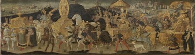Darius marschiert zur Schlacht bei Issus von Apollonio di Giovanni (workshop of)