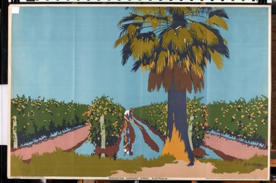 Johannisbeerreben bewässern - Australien von Archibald Bertram Webb