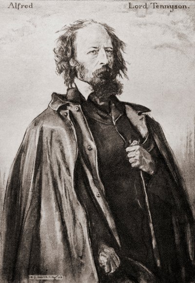 Tennyson (von Aldworth und Freshwater) Alfred Tennyson von Archibald Standish Hartrick