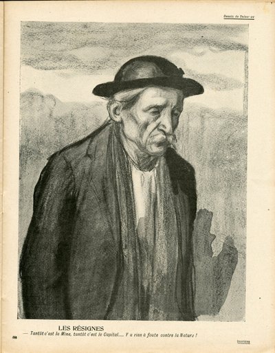 Die Butterplatte, Nummer 260, Satirisch in Farben von Aristide Delannoy