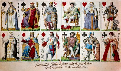 Französische historische Figuren von Karl dem Großen bis Heinrich IV. von Armand Gustave Houbigant
