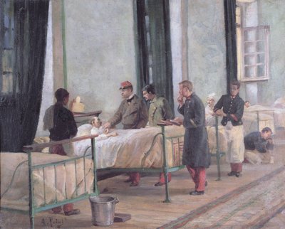 Ein Besuch im Philippeville Hospital im Jahr 1880 von Armand Point