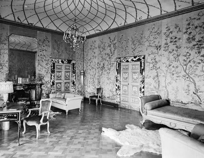 Ein großer Raum in der Villa Madama, Rom von Armando Bruni