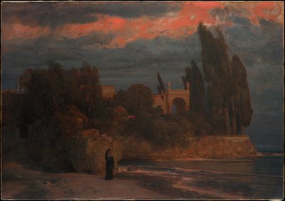 Villa am Meer von Arnold Böcklin