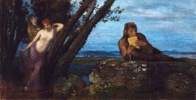 Frühlingsabend, 1879 von Arnold Böcklin
