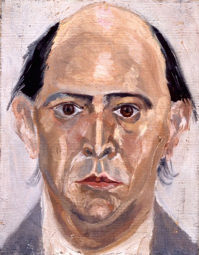 Arnold SCHOENBERG - Selbstporträt österreichischer Komponist (1874 - 1951) von Arnold Schoenberg