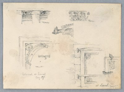 Architektonische Details von Arnold William Brunner