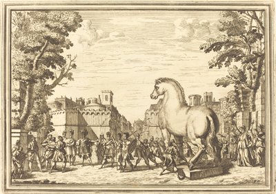 Il Greco in Troia: Platte 4 von Arnold von Westerhout