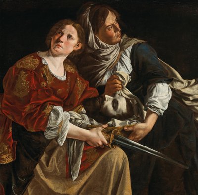 Judith mit dem Kopf von Holofernes und einer Dienerin von Artemisia Gentileschi