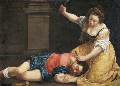 Jael und Sisera von Artemisia Gentileschi
