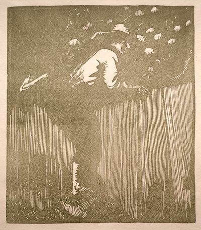 Äpfel pflücken von Arthur Allen Lewis