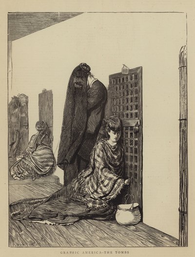 Grafisches Amerika, die Gräber von Arthur Boyd Houghton