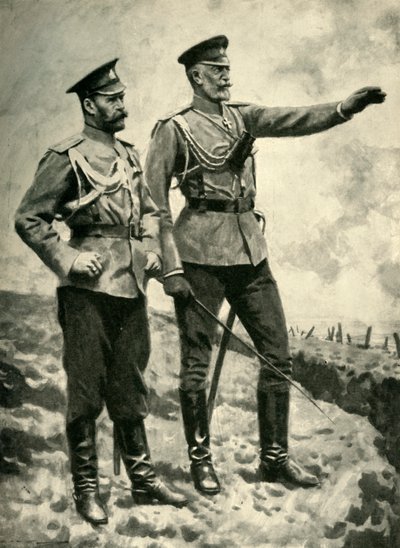 Die Veränderungen im russischen Kommando, September 1915. Erster Weltkrieg, ca. 1920 von Arthur C. Michael
