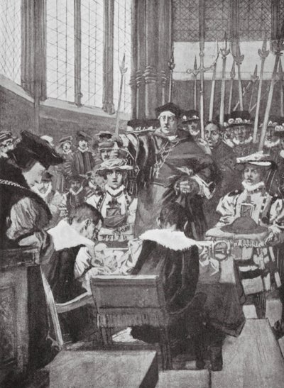 Eine Intrusion von Wolsey in die Commons von Arthur David (after) McCormick