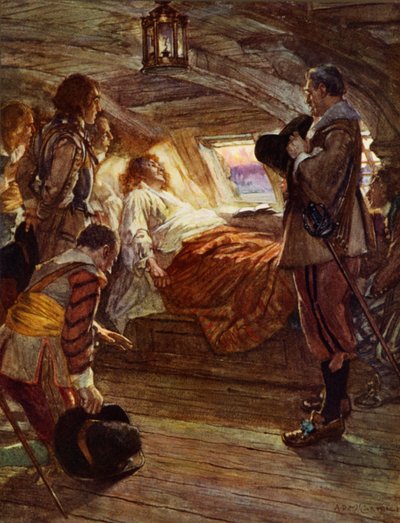 Der Tod von Admiral Blake von Arthur David McCormick