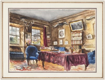 Pynson Wilmot Bennitts Zimmer, Trinity College, Oxford von Arthur Frederick Payne