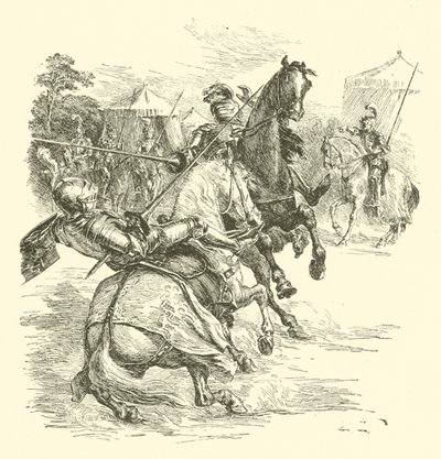 Die Legende von Britomart, Das Turnier von Arthur George Walker