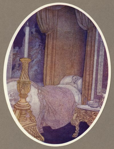 Der Bischof befiehlt sein Grab in der St. Praxed Kirche von Arthur George Watts