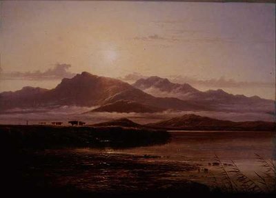 Morgen am Ufer eines Sees von Arthur Gilbert