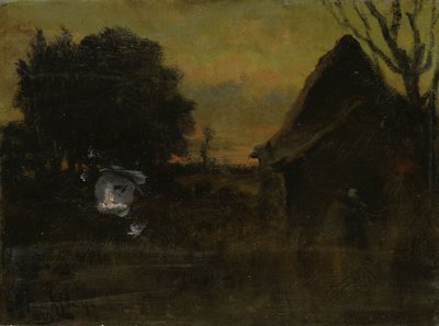 Bei Sonnenuntergang von Arthur Hawksley