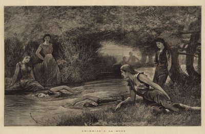 Schwimmen à la Mode von Arthur Hopkins