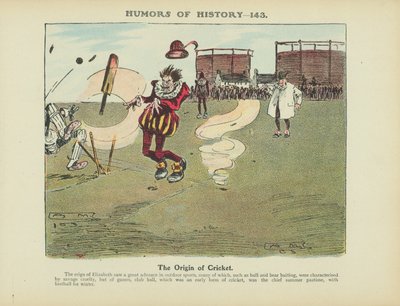 Der Ursprung des Cricket von Arthur Moreland