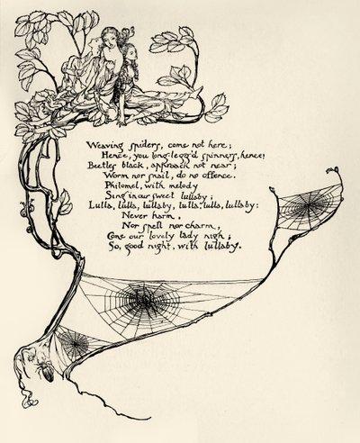 Ein Sommernachtstraum von Arthur Rackham
