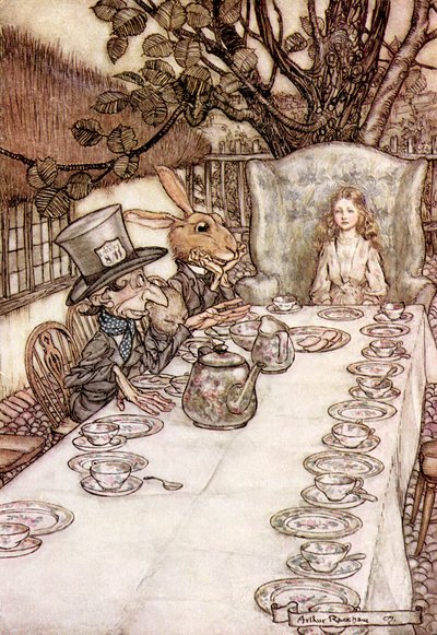 Alice im Wunderland von Lewis Carroll von Arthur Rackham