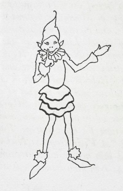 Ein Elf von Arthur Rackham
