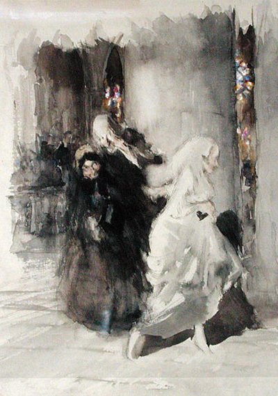 Auf der Hochzeit von Arthur Rackham