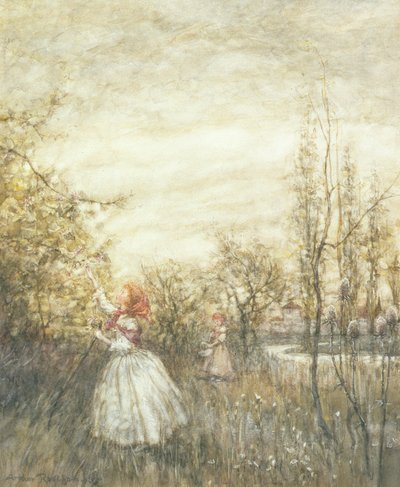 Geißblatt, 1905 von Arthur Rackham