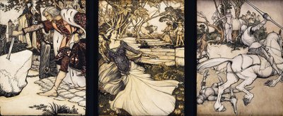 Illustrationen zu The Morte d