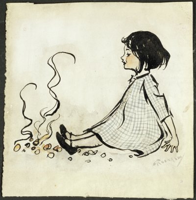 Kleine Polly Flinders von Arthur Rackham