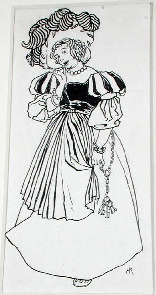 Miss Una Von-Something, Illustration aus 