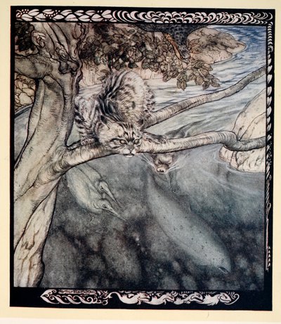 Mein Leben wurde ein unaufhörliches Hetzen und Wunden und Flucht, eine Last und Qual der Wachsamkeit, Illustration aus 