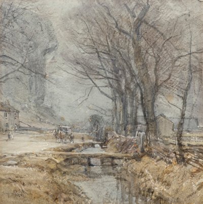Kilnsey, Yorkshire, ca. 1927 von Arthur Reginald Smith