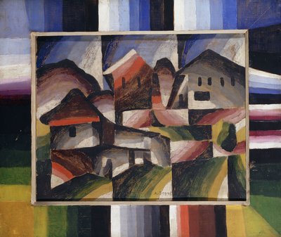 Haus in der Landschaft von Arthur Segal