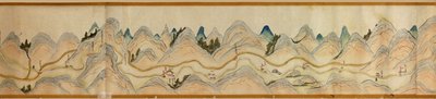 16.000. geliefert. Nach Norden ausgerichtet. Reliefdarstellung bildlich. Zeigt den Wei-Fluss in Baoji Xian, Shanxi Sheng bis Shu Dao an der Grenze Shanxi-Sichuan. Zeigt Siedlungen, Rastplätze, Stationen, Gasthäuser, Tempel, Gebirgspässe, Mauern von Arthur W. Hummel