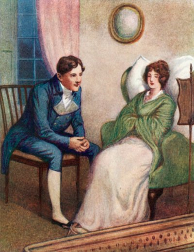 Illustration für Stolz und Vorurteil von Jane Austen von Arthur Wallis Mills