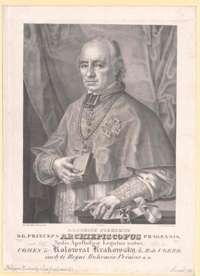 Aloysius Joseph Graf Kolovrat Krakowski von Artist Unknown