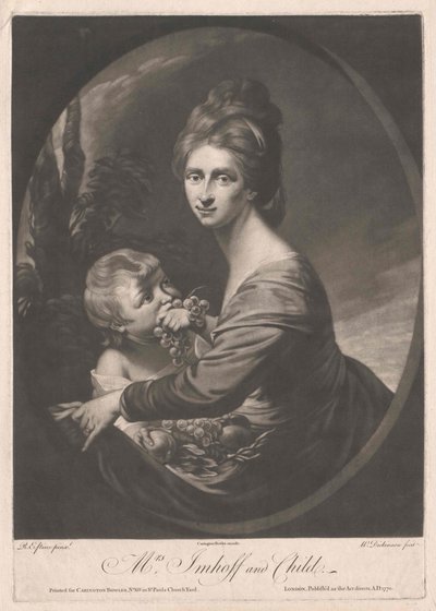 Anna Maria Appolonia Imhoff von Artist Unknown