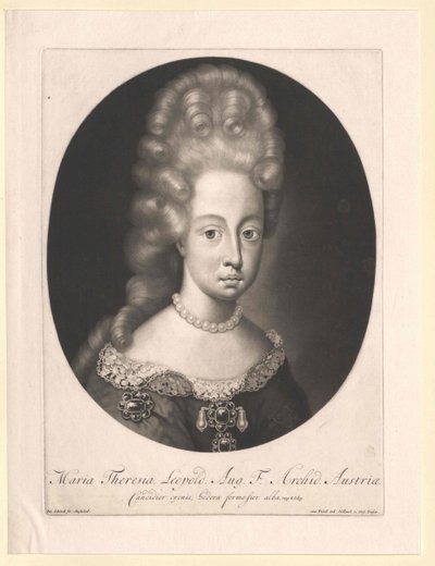 Erzherzogin von Österreich Therese von Artist Unknown