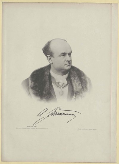 August Junkermann von Artist Unknown