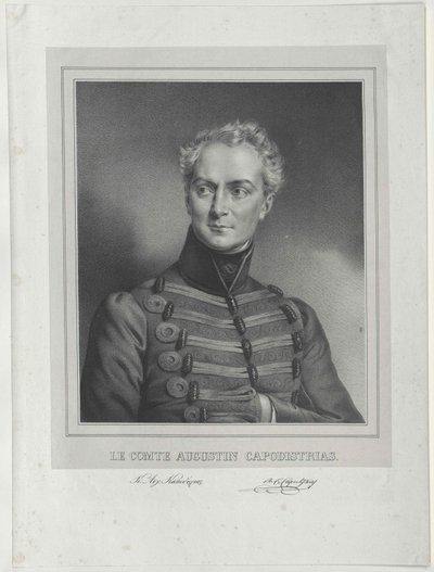 Augustin Graf Kapodistrias von Artist Unknown